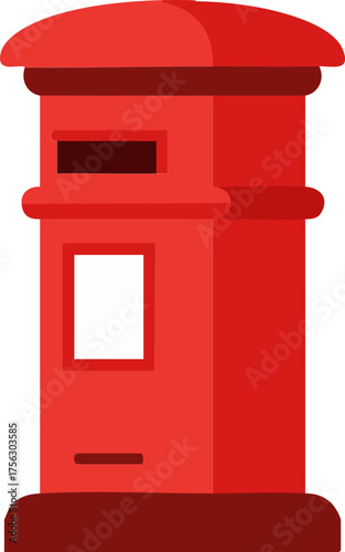 Classic red postbox