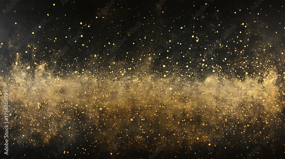 Obraz premium Elegant black and gold textured background with subtle sparkle perfect for luxury designs