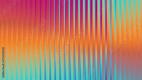 High Definition Gradient Strip Animation Background with Elegant Color Flow for Professional Motion Projects