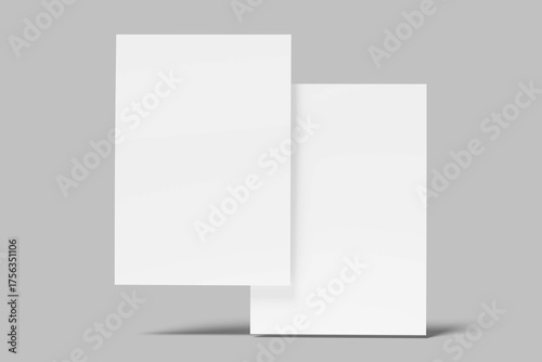 A5 Brosur Mockup Your Design Here
