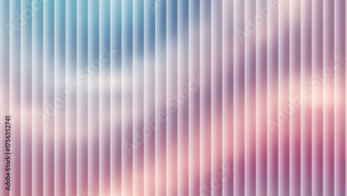 Colorful abstract background with vertical lines and a soft, blurred gradient effect glass gradient