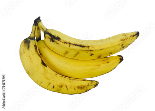 bananas isolated on transparent background