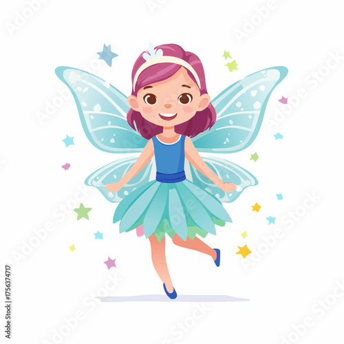 Kleine niedliche Fee