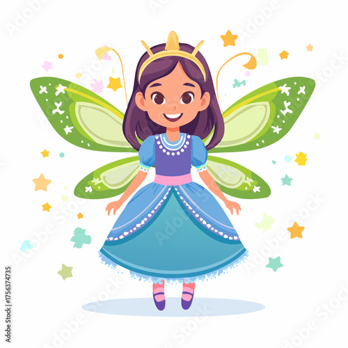 Kleine niedliche Fee