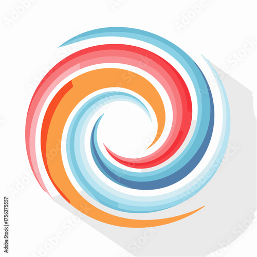 Hintergrund bunter strudel