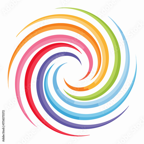 Hintergrund bunter strudel