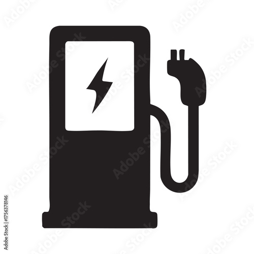 Electric car charging station