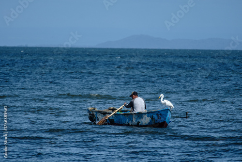 fishing boat in the sea