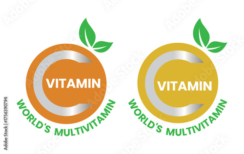 World’s No.1 Multivitamin Label Logo. Premium Health Supplement Icon Design. World’s No.1 Multivitamin logo, label, sign, badge, symbol, banner, line, flat vector, isolated illustration.