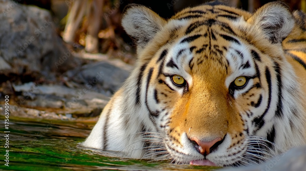 Obraz premium Tiger in Water