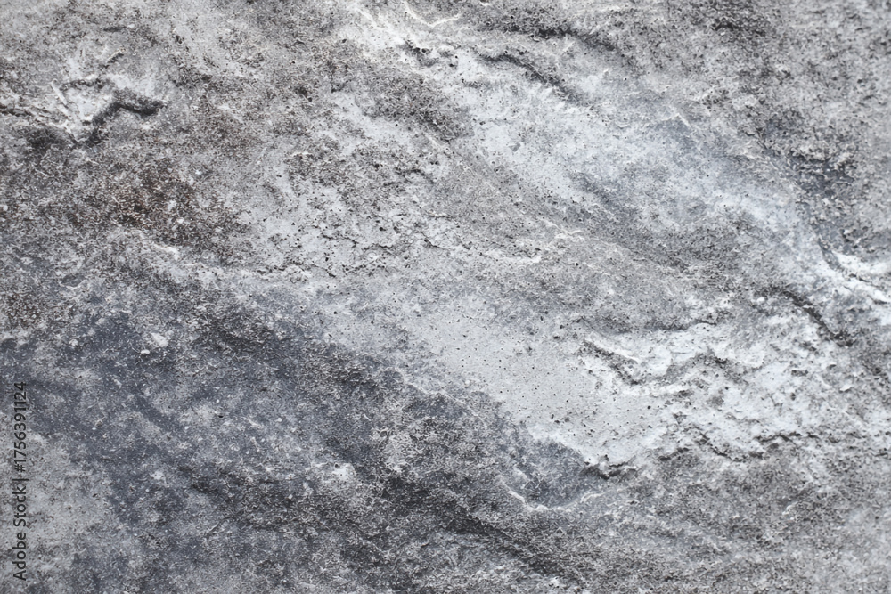 Naklejka premium Gray stone texture background natural rock surface detail