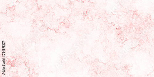 Abstract grunge marble-like texture with delicate swirling patterns in pale light pink and light red background. seamless pattern of tile stone with bright and luxury. hand drawn watercolor texture.