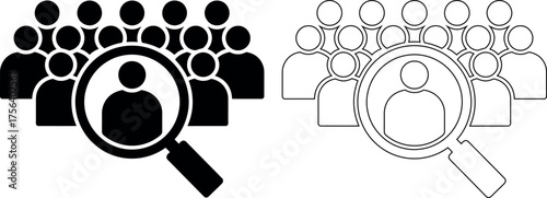 Recruitment process to find the right candidate in a crowd