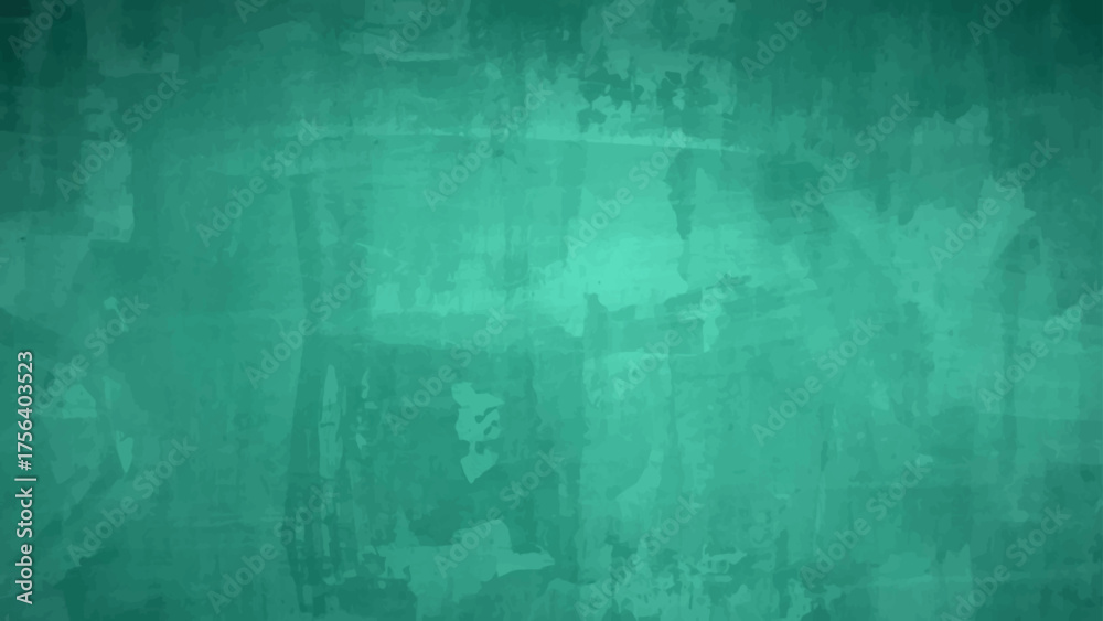 Obraz premium Abstract textured background with teal and turquoise color palette. Mottled, grunge appearance with subtle gradients and organic speckled patterns. Aged concrete or oxidized metal, with darker patches