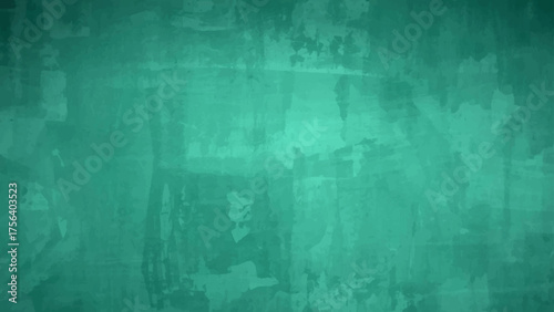 Abstract textured background with teal and turquoise color palette. Mottled, grunge appearance with subtle gradients and organic speckled patterns. Aged concrete or oxidized metal, with darker patches