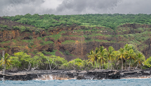 Cliffs at Cook Point on Big Island, HI