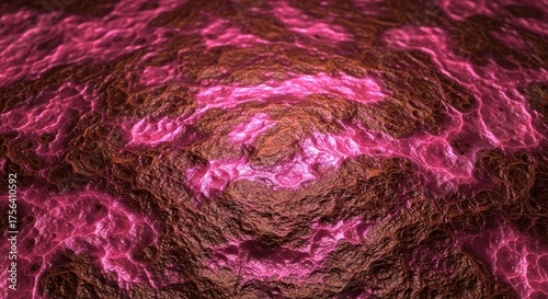 Texture with pink and brown color illumination