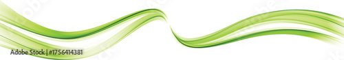 Green glow wave line background effect