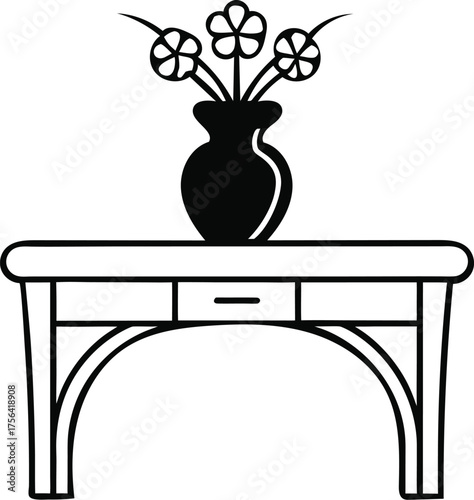 vase with flowers