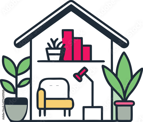 set of house icons