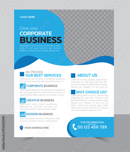 a4 corporate business flyer template design, a4 leaflet template design, a4 corporate, modern poster template design, one of the best template design