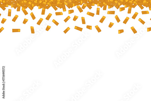 Gold Bullions Frame Border 