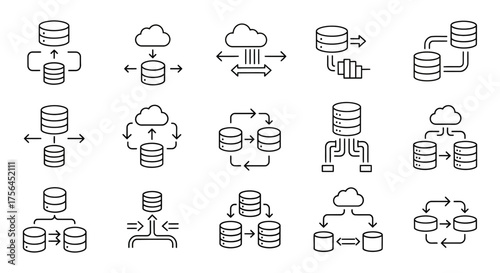 Cloud Database Network Data Management, Storage, Connection, and Connectivity for Modern Technology and Architecture