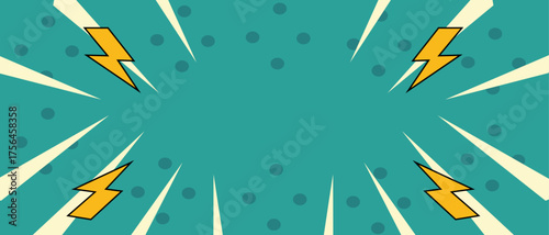 Comic Style Background Pack, retro, cartoon, superhero, explosion,
