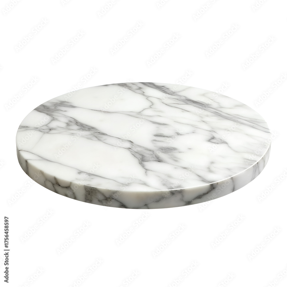 Obraz premium Marble Pedestal Elegant Product Display Platform for Showcase.