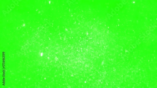 Festive Light Dust with glitter sparkle animated green screen 3d animation ultra high definition 4k video white shining fireworks explosion effect background concept christmas party celebrate birthday