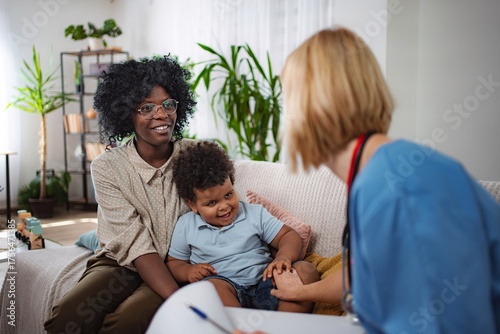 Wallpaper Mural Pediatric consultation at home at home Torontodigital.ca