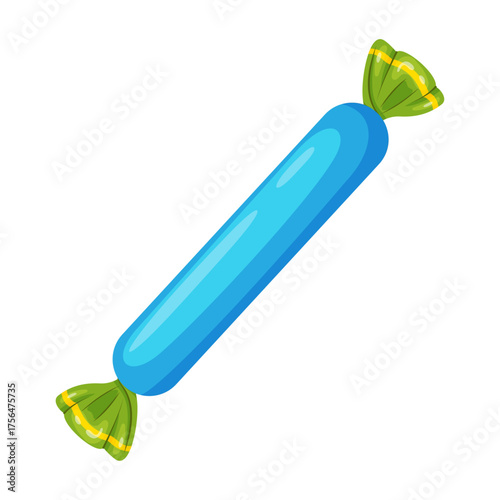 Candy in bright wrapping. flat vector style. festive decorative candy. Halloween, any celebration or holiday. Cute and sweet. Ideal for packaging, greeting cards, posters, stickers, decorations.