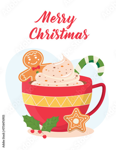 Christmas drink with gingerbread man4