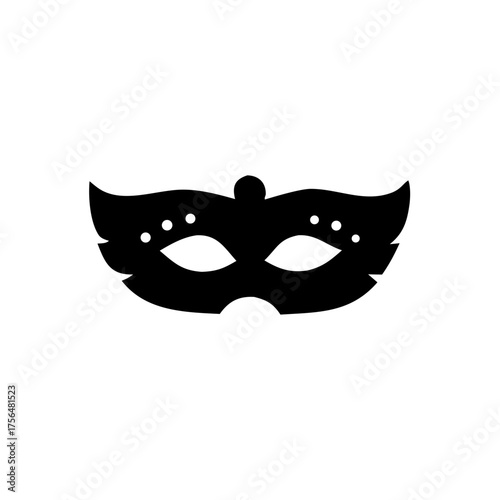 party mask silhouette