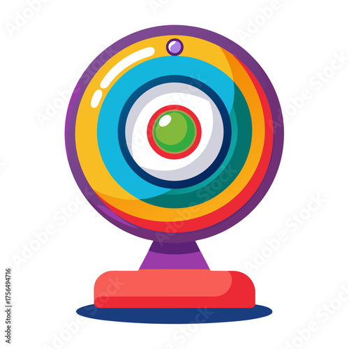 3d render of a Webcam icon