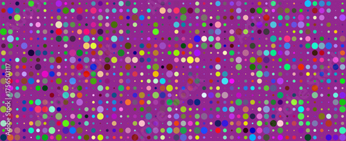 purple, Green vector layout with circle elements. Colorful gradient with circle symbols. Design for advertising, posters, website banners.