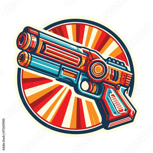 Nerf gun SVG, kids toy svg, foam darts, nerf target, Target Guns
