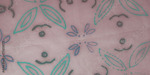 Multicolor Ethnic Ornament. White Boho Chic,