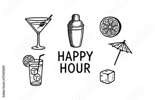 Cocktail happy hour essentials for bar and lounge design