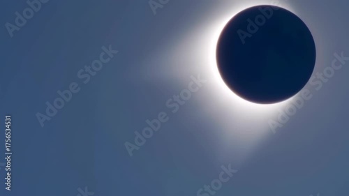 Wallpaper Mural Stunning Solar Eclipse: Ring of Fire in the Sky Torontodigital.ca
