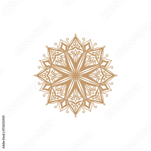 Geometric Flowers Botanical Detailed Mandala Adult Coloring Pages Intricate Circular Pattern Zentangle