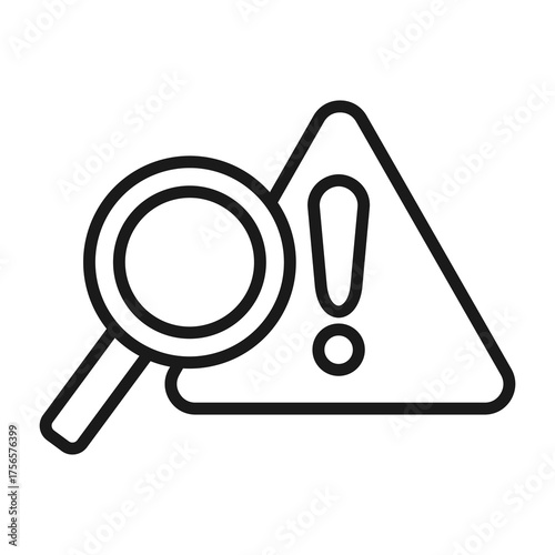 Identify Simple Icon Vector Illustration Concept