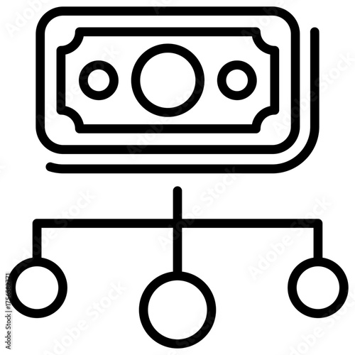 Expenditure Outline Icon