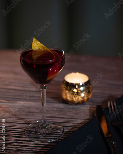 glass of wine