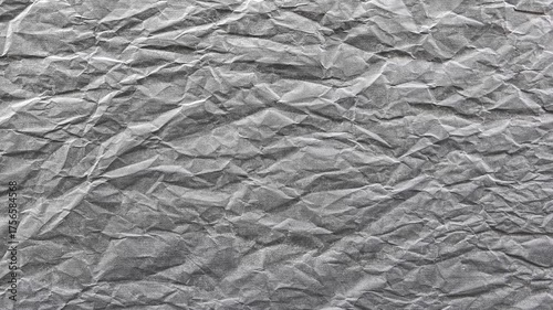 Fond animé en boucle au style papier froissé gris clair