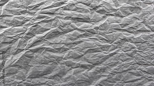 Fond animé en boucle au style papier froissé gris clair