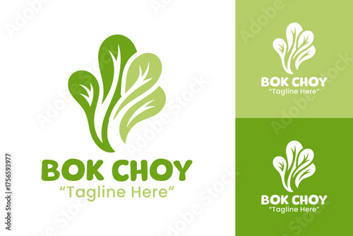 Fresh Bok Choy Icon Organic Restaurant Symbol