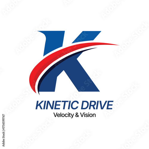 A modern K latter logo 