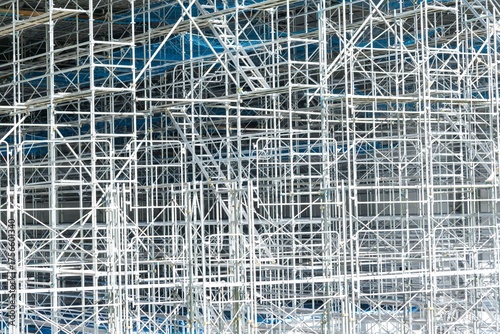 建設現場の足場