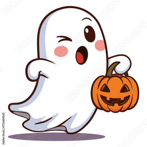 cartoon ghost